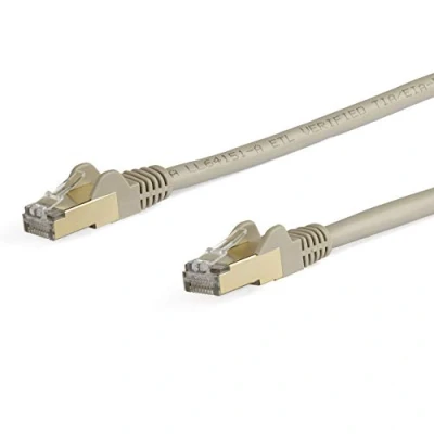 Afbeelding van StarTech 7 meter CAT6A 10 Gigabit Netwerkkabel grijs RJ45 koper