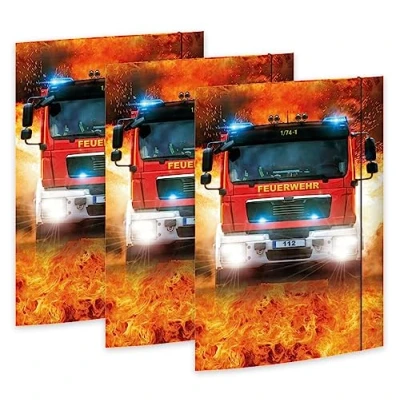 Afbeelding van RNK 45362 3 On Fire tekenmap met elastiek, A3, 310 x 440 mm, stuks