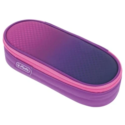 Afbeelding van Herlitz Dip Dye pennenetui, roze/paars, lila, Lila., Pennenetui