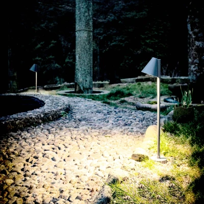 Afbeelding van Megatron MT70804 Gartia Schirm Tuinlamp GU10 Zwart