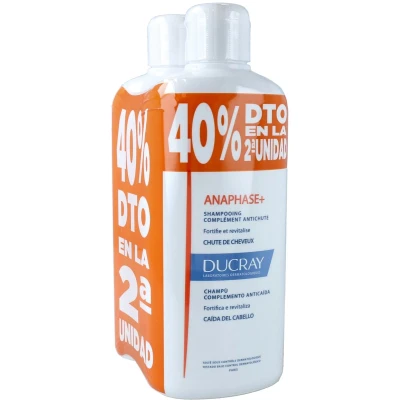 Afbeelding van Ducray Anaphase+ Anti hair Loss Shampoo Duo 2 X 400 Ml