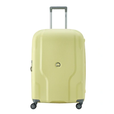 Afbeelding van Delsey Clavel Trolley M Expandable pale yellow Harde Koffer