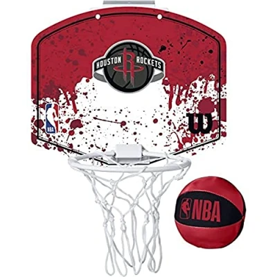Afbeelding van Wilson NBA Team Mini Hoop Houston Rockets