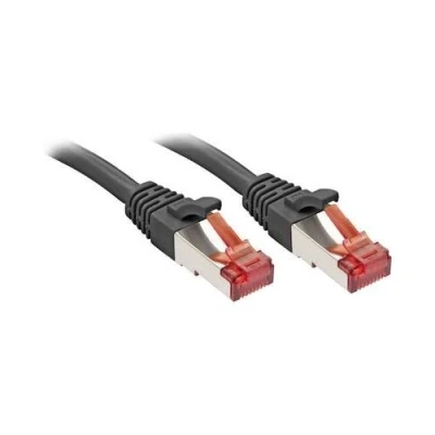 Image de Lindy Cordon de raccordement RJ 45 (M) pour 2 m SFTP PiMF CAT 6 sans crochet noir