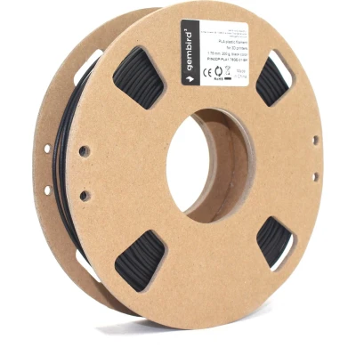 Afbeelding van PLA Zwart 1.75 mm, 200gr.T.b.v. GEMMA 3D printer
