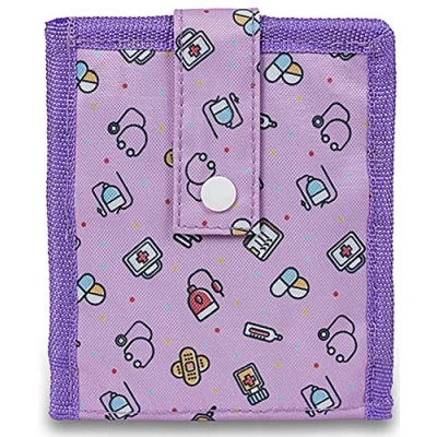 Afbeelding van Verzorgingsorganizer Voor badjas of pyjama Paarse print Keen&#039;s Elite Bags
