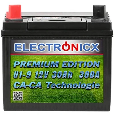 Afbeelding van Electronicx Green Power U1 (9) Premium batterij voor zitmaaiers of tuingereedschap