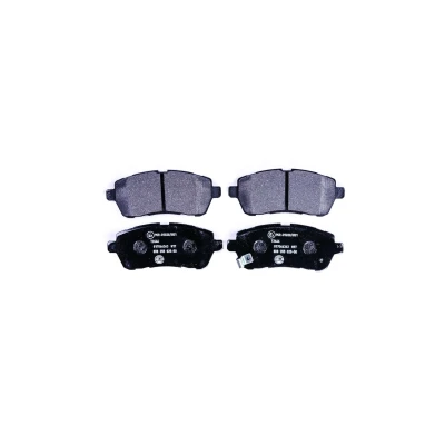 Afbeelding van HELLA 8DB 355 025 501 Remblokkenset Met akoestische slijtagewaarschuwing MAZDA: 2 Hatchback