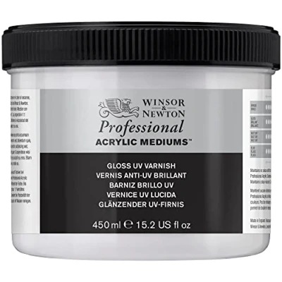 Afbeelding van Winsor &amp; Newton Additief Artists Acrylic Colour Vernis Bril Anti UV 450 ml