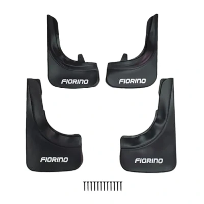 Afbeelding van RE&amp;AR Tuning Geschikt voor Fiat Fiorino 2007 2024 spatlappen en achter 4 stuks
