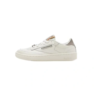 Afbeelding van Reebok Classic CLUB C 85 Sneakers laag, Heren, Maat: 44.5, Chalk ashen lilac terracotta Leer en textiel