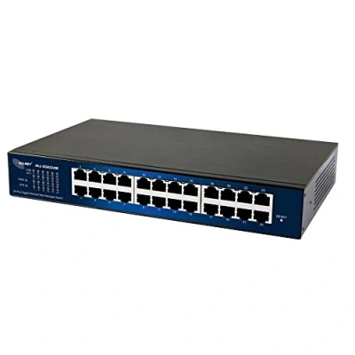 Afbeelding van Allnet Schakelaar ALL SG8324M (24 Havens), Netwerkschakelaar, Zwart