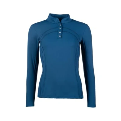 Afbeelding van HKM Shirt Port Royal Lange Mouwen Donkerblauw L