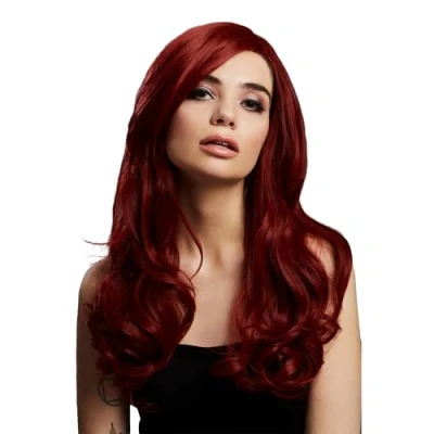 Afbeelding van Fever Khloe True Blend Ruby Red Pruik Rood