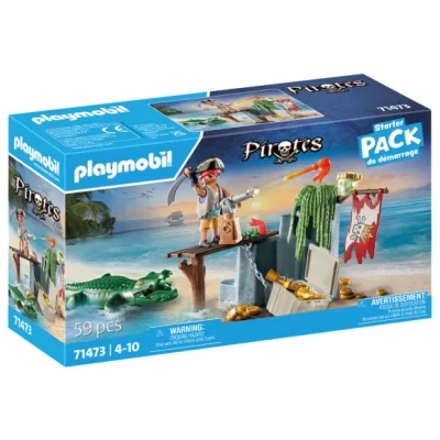 Afbeelding van Playmobil Pirates Piraat met alligator 71473