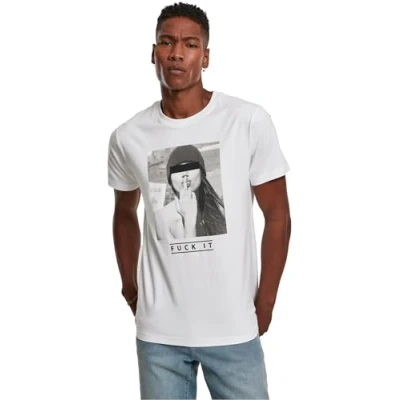 Afbeelding van Mister Tee F#?KIT Heren T shirt S Wit