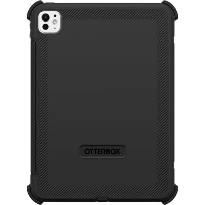 Image de OtterBox Defender Series Boîtier de protection pour tablette robuste polycarbonate, élastomère thermoplastique (TPE) noir Apple 11 inch iPad Pro M4 Wi Fi, Fi + Cellular