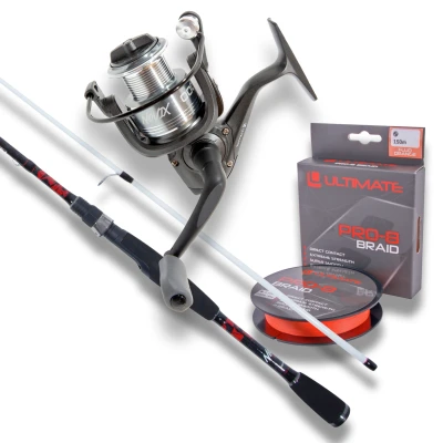 Afbeelding van Ultimate Novix Spin Combo 1.85m (3 15g) Vissets