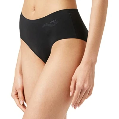 Afbeelding van sloggi Zero One Dames Midi slip Zwart Maat S