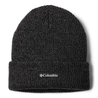 Afbeelding van Columbia Whirlibird™ Cuffed Beanie Unisex Muts Black, Graphite Marled, Logo Maat O/S