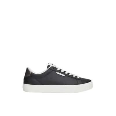 Afbeelding van Tommy Jeans Baskets métalliques avec logo Cupsole pour femme, Black, 38 EU