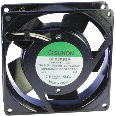 Afbeelding van Sunon SF23092A2092HST Axiaalventilator 230 V/AC 49.24 m3/h (l x b h) 92 25 mm