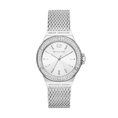 Afbeelding van Michael Kors Lennox Horloge silvercoloured, Dames, Maat: One Size, Silver coloured