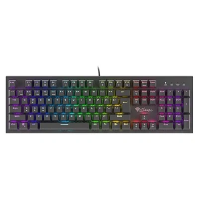 Afbeelding van GAMING TOETSENBORD GENESIS THOR 300 RGB FR LAY OUT BACKLIGHT MECHANISCHE RODE SCHAKELAAR SOFTWARE