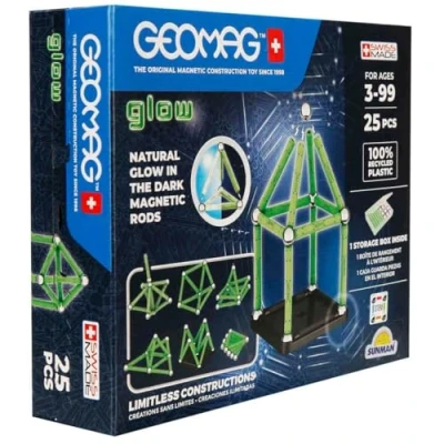Afbeelding van Geomag Glow Set Recycled 25 delig