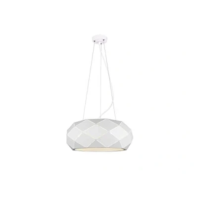 Afbeelding van TRIO ZANDOR Hanglamp Wit mat excl. 3x E27 5W