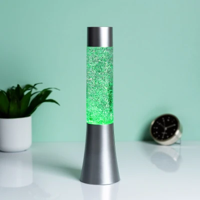 Afbeelding van Glitterlamp Met Kleur Veranderende LED