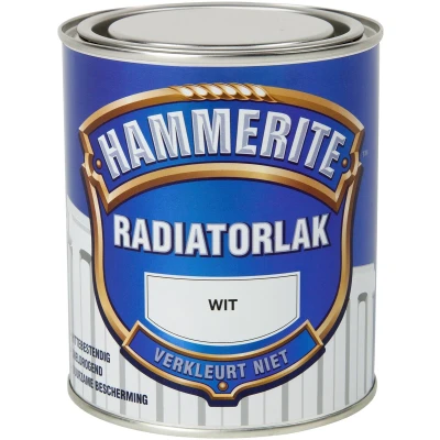 Afbeelding van Hammerite Radiatorlak Wit 750 ml