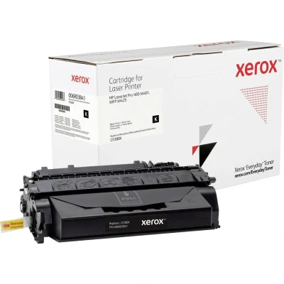 Afbeelding van Xerox Toner vervangt HP 80X, CF280X Compatibel Zwart 6900 bladzijden Everyday™ 006R03841