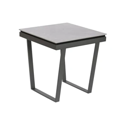 Afbeelding van Bijzettafel Home ESPRIT Grijs Metaal 51 x 53 cm
