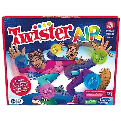Afbeelding van Twister Air spel, spel met augmented reality app, verbindt zich intelligente apparaten, actieve feestspellen vanaf 8 jaar