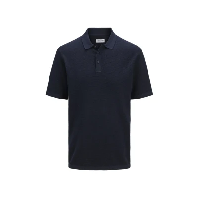 Afbeelding van Jack &amp; Jones Jjegeorge Poloshirt, Heren, Maat: Medium, Dunkelblau