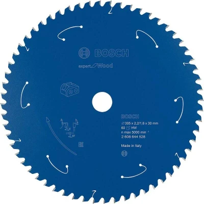 Afbeelding van Bosch Accessories 2608644528 Cirkelzaagblad 305 x 30 mm Aantal tanden: 60 1 stuk(s)