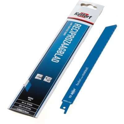 Afbeelding van Kelfort Reciprozaagblad lang KS1122BF metaal blister van 5 zaagjes