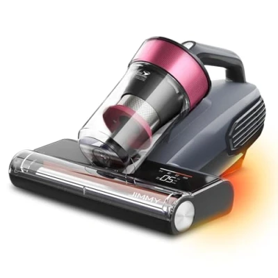 Afbeelding van Jimmy BX8 Matrashandstofzuiger, 600 W, 15 kPa, zuigkracht, anti mijt, met UV C ultraviolet, 65 C, thermische droging intelligente sensordetectie, led display, negatieve ionenfunctie