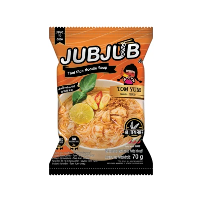 Afbeelding van Jub Instant Rijstnoedel Tom Yum 12 x 70 g Asian Food Lovers