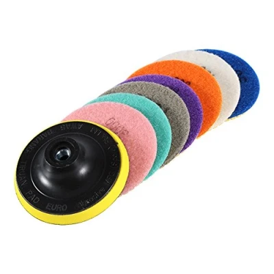 Afbeelding van 4 inch/100 mm diamantschijf polijsten voor graniet marmer beton tegels 50/100/300/800/1500/2000/3000