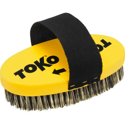 Afbeelding van TOKO Base Brush oval Steel Wire with strap Ski en snowboard onderhoud