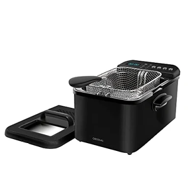Image de Friteuse Cecotec Cleanfry Luxury 3000 Black 2400W 32 L