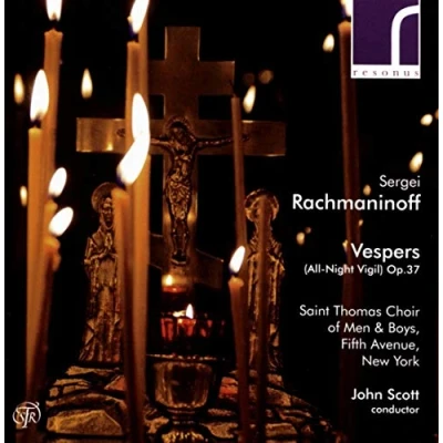 Afbeelding van F Saint Thomas Choir Of Men &amp; Boys Rachmaninov Vespers (All Night Vigi (CD)