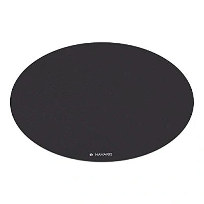 Afbeelding van Navaris yogamat, rond, TPE, 120 x 0,6 cm, vloermat, meditatie, fitness, gymnastiek, pilates, oefening, training, sport