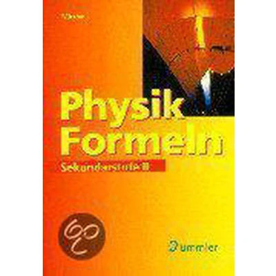 Afbeelding van Physik Formeln. Sekundarstufe 2