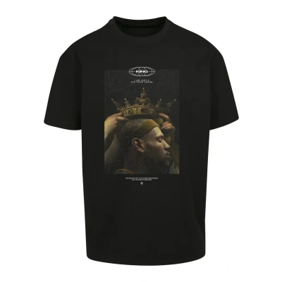 Afbeelding van Upscale by Mister Tee Akron Tshirt print, Heren, Maat: 4XL, Black