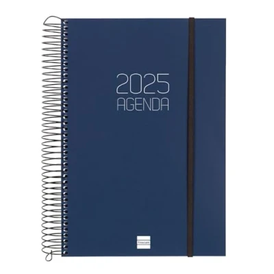 Afbeelding van Agenda Finocam OPAQUE Blauw A5 15,5 x 21,2 cm 2025