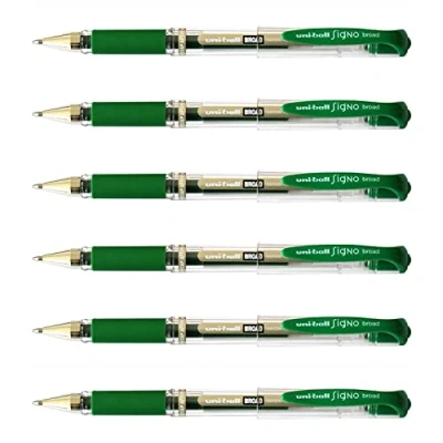 Image de UNIBALL SIGNO BROAD GEL VERT