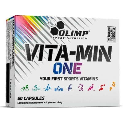 Afbeelding van Vita Min One Olimp Sport Nutrition 60 Capsules Multivitamine, Mineralen Gezondheid